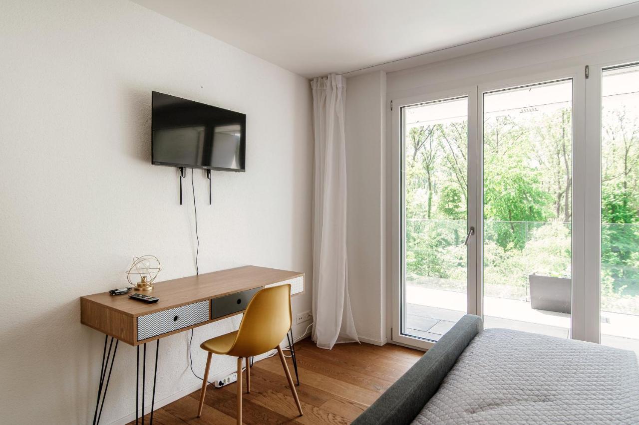 Linda Terrace By Quokka 360 - Modern One-Bedroom Flat With Sun Terrace Locarno Exterior photo
